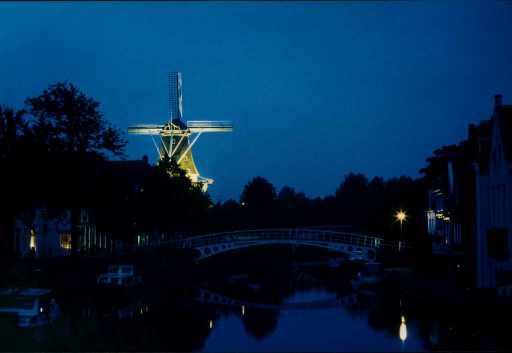 Nacht in Dokkum, Holland