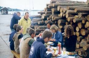 Grillen in Blankaholm