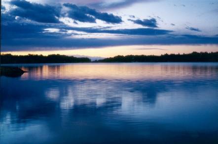 Es ist fast Mitternacht in Ark�sund